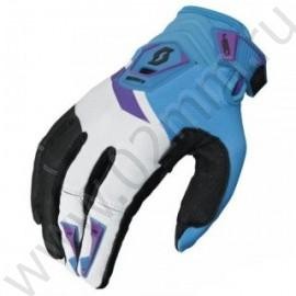 GLOVE SCOTT 450 SERIES BLUE/WHITE XL МОТОПЕРЧАТКИ